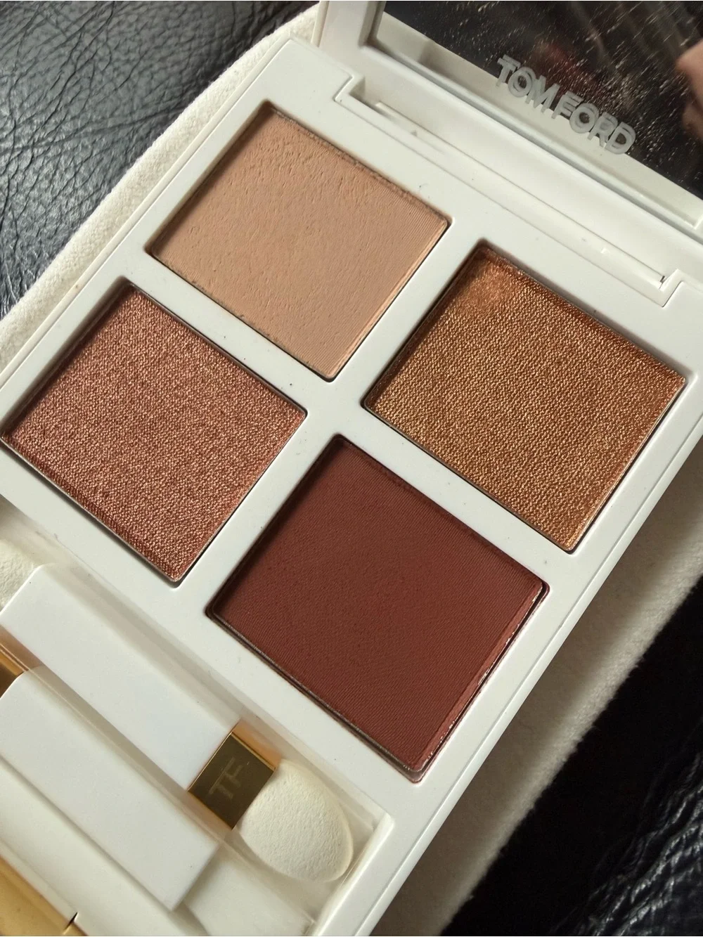 Tom Ford Bronze Isle Eye Quad — Champagne, Rose Bronze, Warm Bronze, Cream